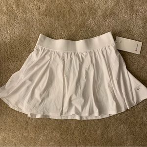 COPY - lululemon white tennis time skirt NWT